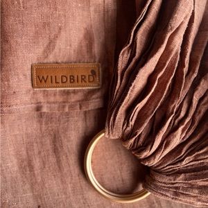 WildBird Chambray Linen Ring Sling